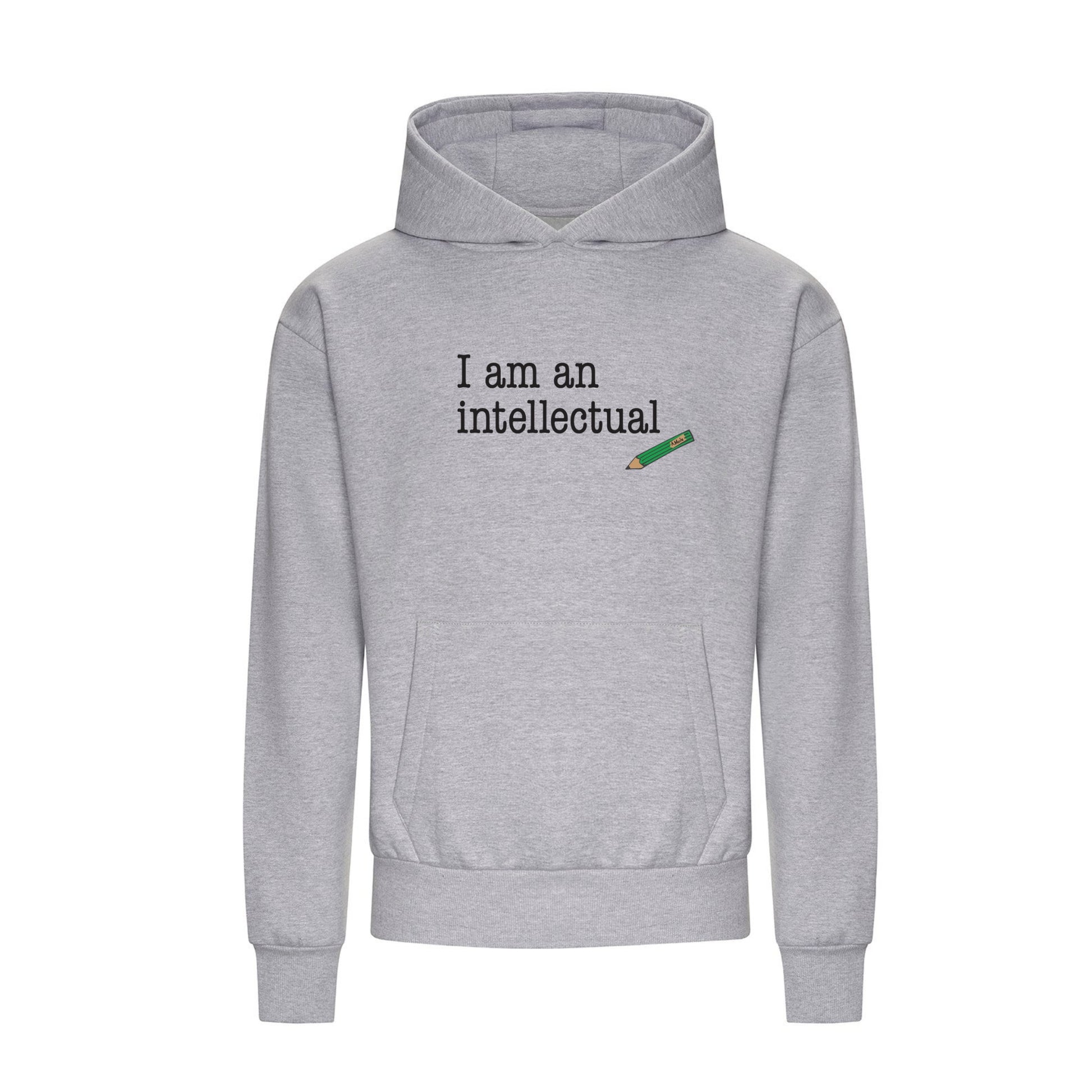 Adrian Mole I am an intellectual Hoodie