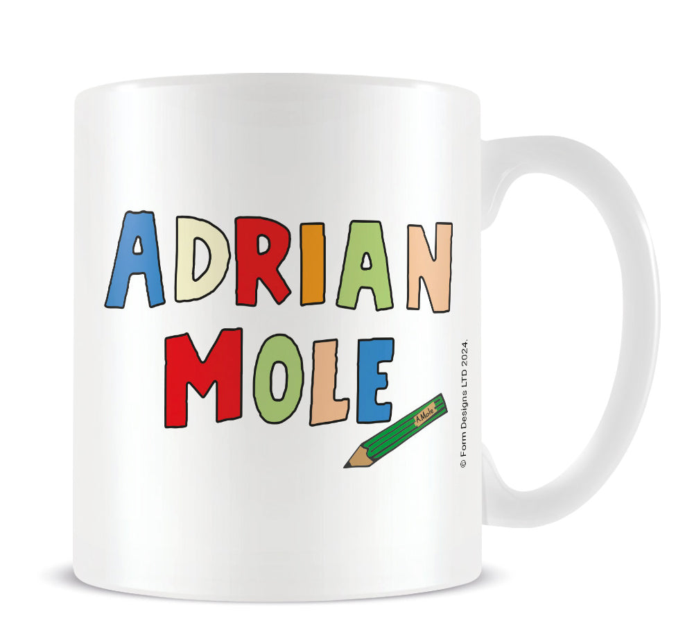 Adrian Mole Multi Logo Mug